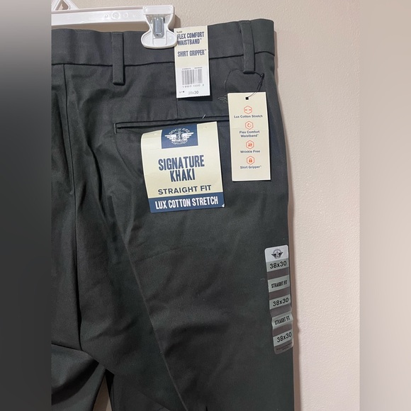 Dockers Flex Comfort Signature Khaki Straight Fit Dress Pants 38x30 - Picture 5 of 12